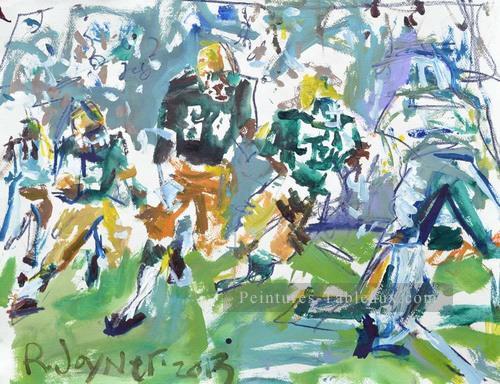 Football américain 04 impressionnistes Peintures à l'huile